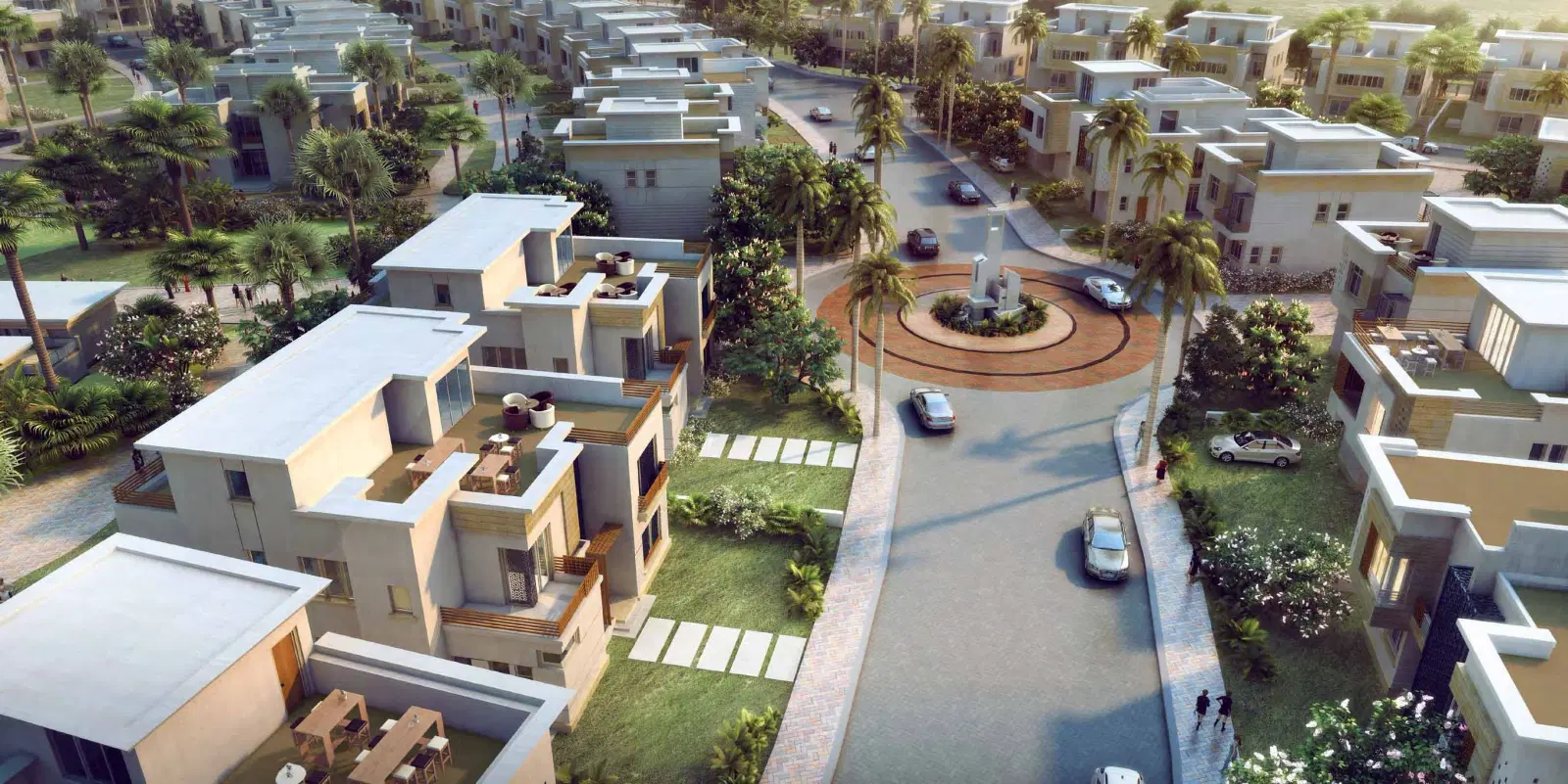 Stylish Twinhouse for Sale in JEDAR: 3 Bedrooms in 6th of October City by IWAN Developments