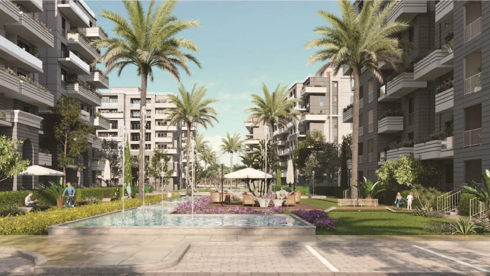 شقة رائعة مكونة من 3 Bedrooms للبيع في De Joya 3، العاصمة الإدارية الجديدة من تطوير تاج مصر