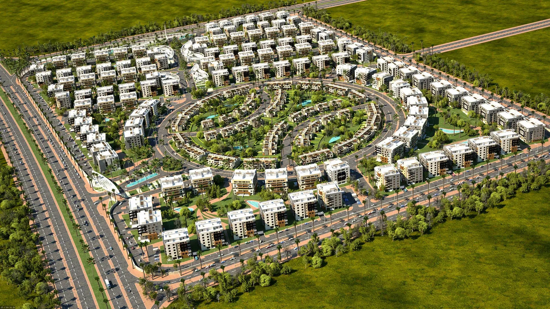 تاون هاوس للبيع في كمبوند ذا سكوير