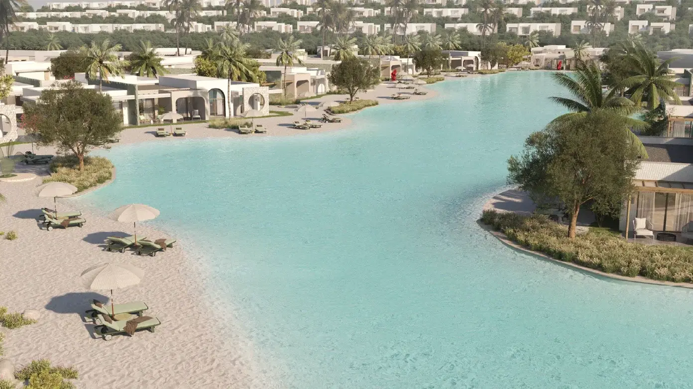 شاليه للبيع في ذا ميد بـ 3 غرف نوم في رأس الحكمة من تطوير بيبول آند بليسيز