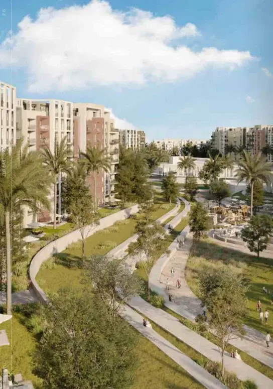 دوبي duplex للبيع في كمبوند زيد إيست بثلاث غرف نوم من شركة أورا