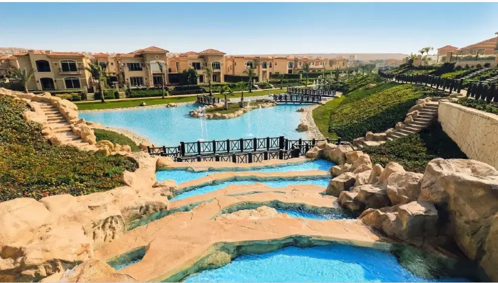 Stunning Corner Townhouse for Sale in Stone Park - New Cairo
