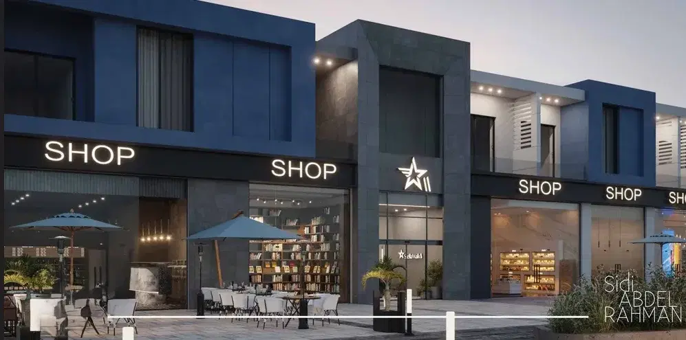 Retail Space for Sale in Stella Heights, Sidi Abdel Rahman by Remco Tourism Villages Construction