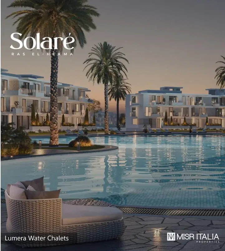3-Bedroom Chalet for Sale in Solare, Ras El Hekma by Misr Italia Properties