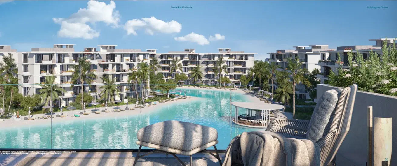 3-Bedroom Chalet for Sale in Solare, Ras El Hekma by Misr Italia Properties