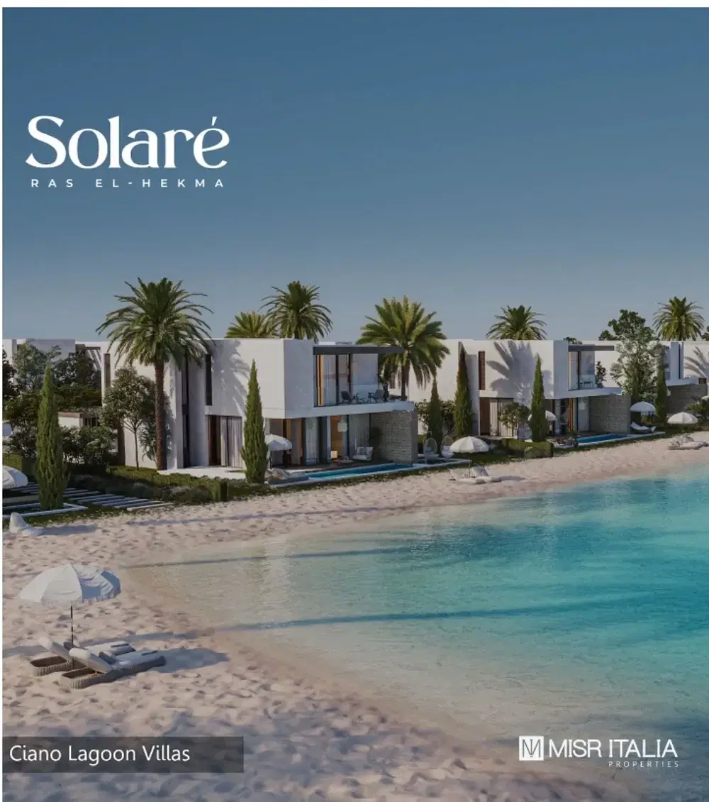 Stunning 3-Bedroom Chalet for Sale in Solare, Ras El Hekma by Misr Italia Properties