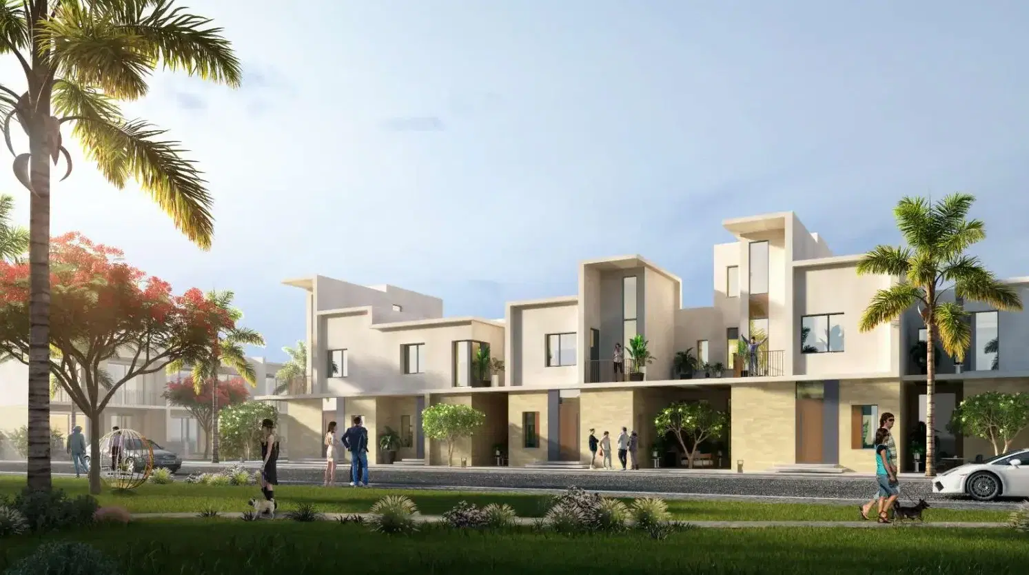 Contemporary Townhouse for Sale in Silversands, Sidi Heneish by Ora Developers