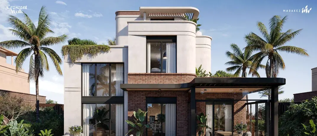 Villa for Sale in Crescent Walk, 5 Bedrooms, 6th Settlement by Marakez