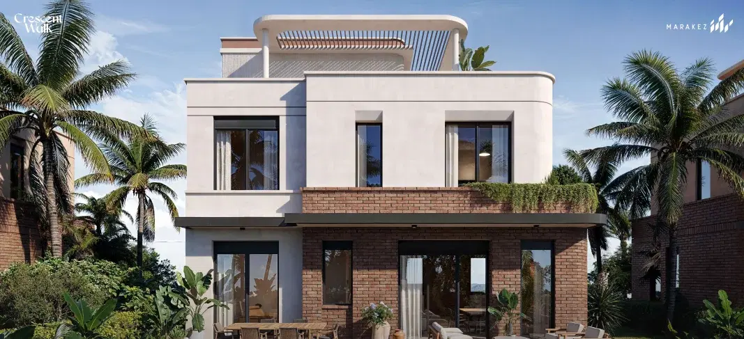 Villa for Sale in Crescent Walk, 5 Bedrooms, 6th Settlement by Marakez
