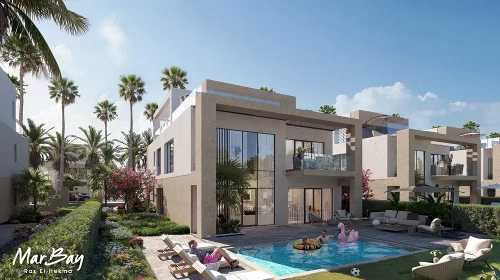 2-Bedroom Chalet for Sale in Mar Bay - Ras El Hekma by Al Marasem Development