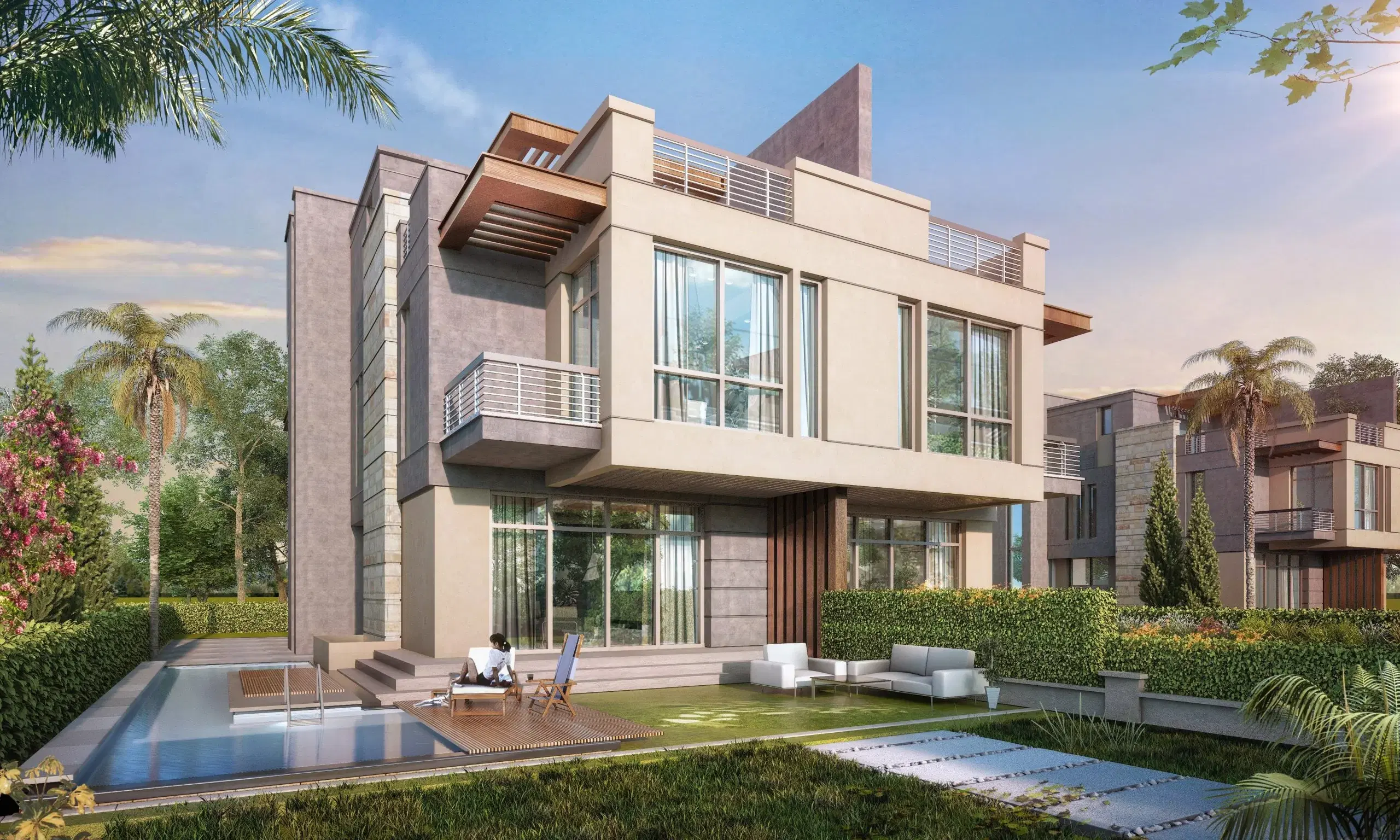 Stylish Twinhouse for Sale in Marina 8, North Coast - The New Urban Communities Authority