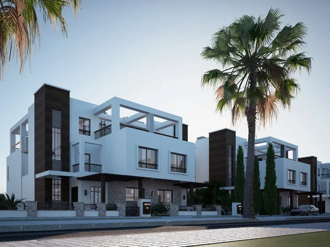 تاون هاوس للبيع في نيو جيزة مع 4 غرف نوم من G Developments