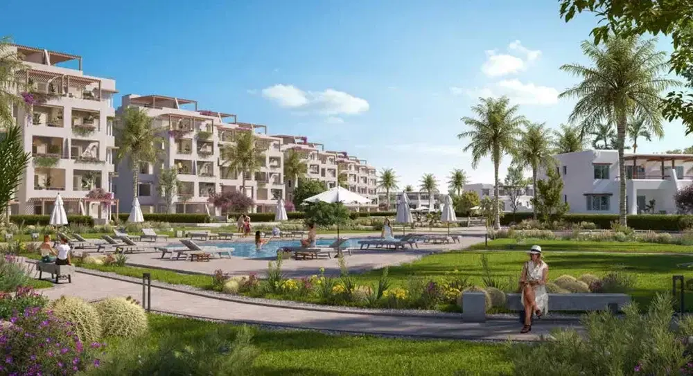 Chalet for Sale in Hacienda West - 2 Bedrooms in Ras El Hekma by Palm Hills Developments