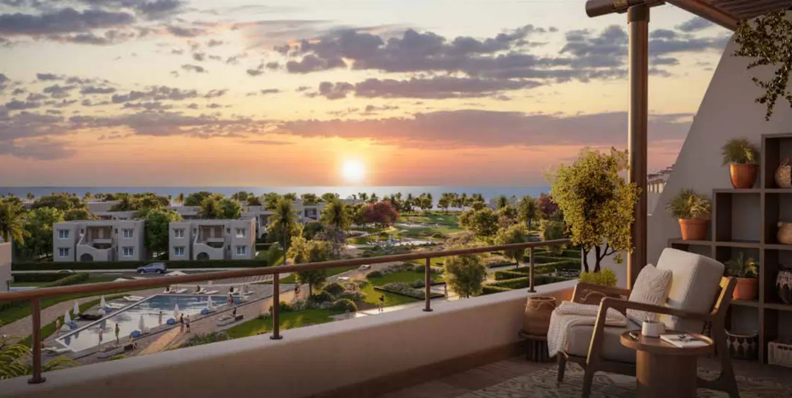 Chalet for Sale in Hacienda West, Ras El Hekma by Palm Hills Developments