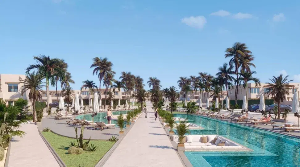 Beautiful 2-Bedroom Chalet for Sale in Hacienda West, Ras El Hekma by Palm Hills Developments