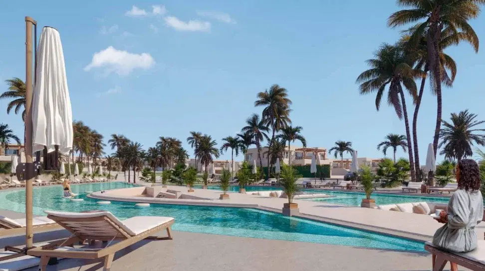 Beautiful 2-Bedroom Chalet for Sale in Hacienda West, Ras El Hekma by Palm Hills Developments