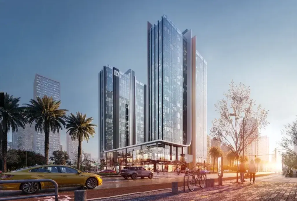 محل تجاري للبيع في Double Two Towers بالعاصمة الإدارية 45 متر
