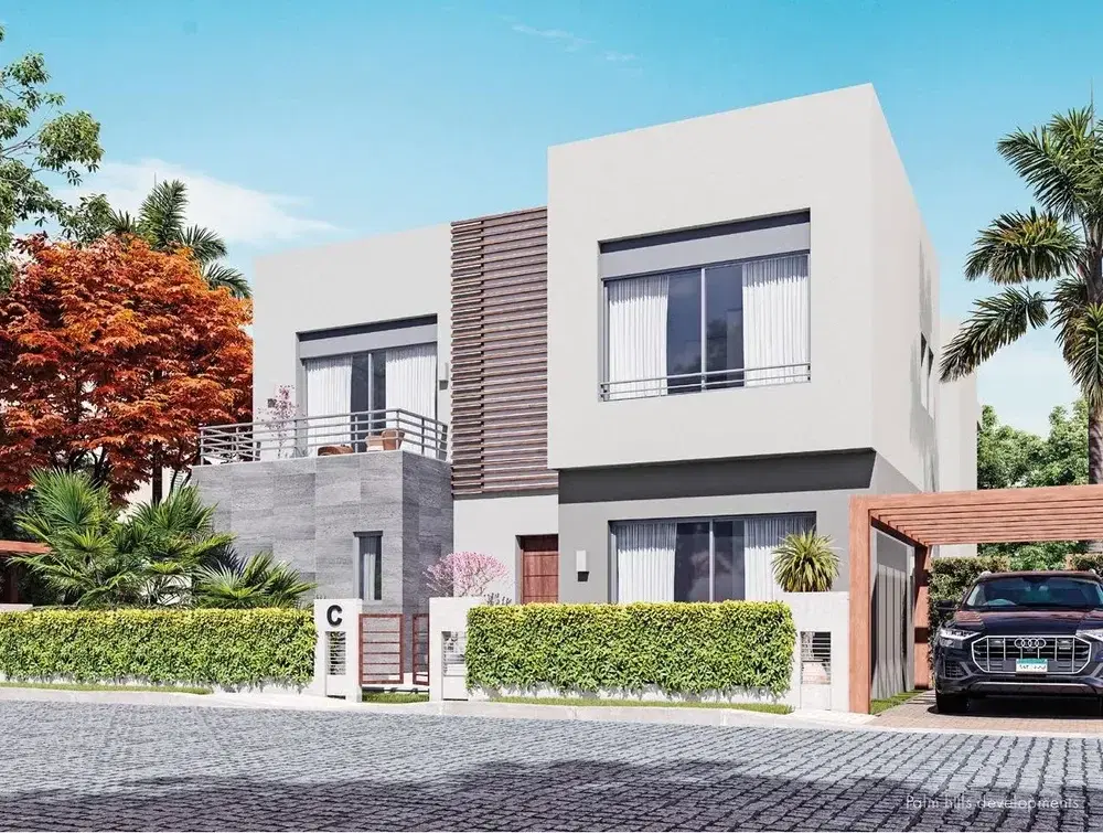 Twinhouse for Sale in The Crown 6 October - 405 sqm Finished