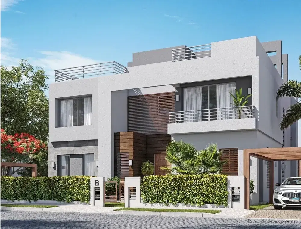 Twinhouse for Sale in The Crown 6 October - 405 sqm Finished