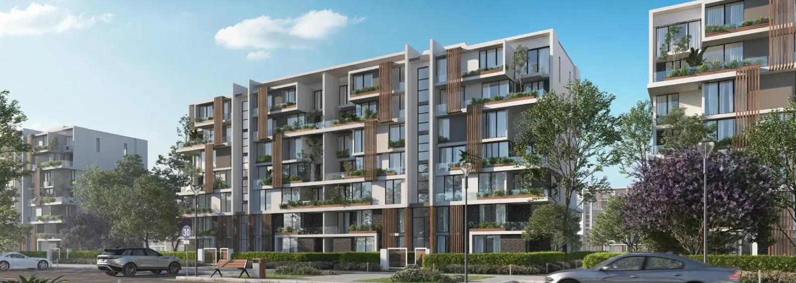 شقة 113 متر للبيع في Il Bosco City مدينة المستقبل