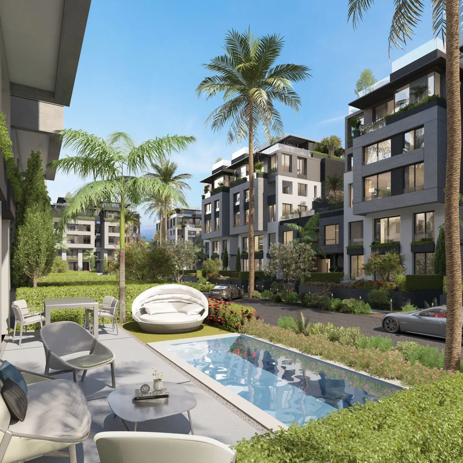 Duplex for Sale in Trio New Cairo - 253 sqm