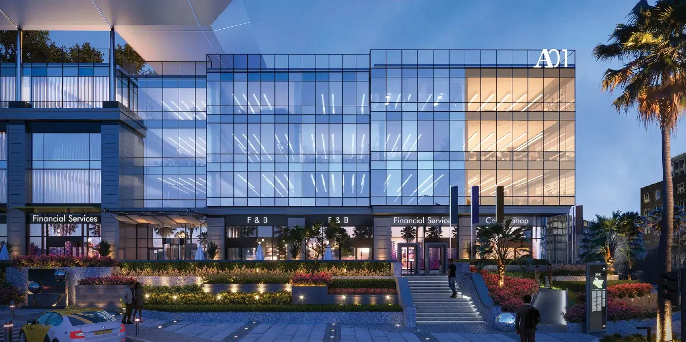 Office for Sale in Golden Gate New Cairo 161 sqm