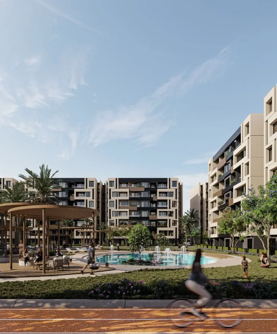 140 sqm apartment for sale in Yardin New Cairo by Mass Developments