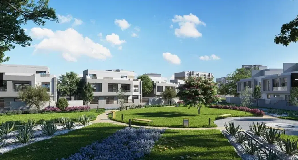 Twinhouse for sale in Bleu Vert New Capital, 277 sqm