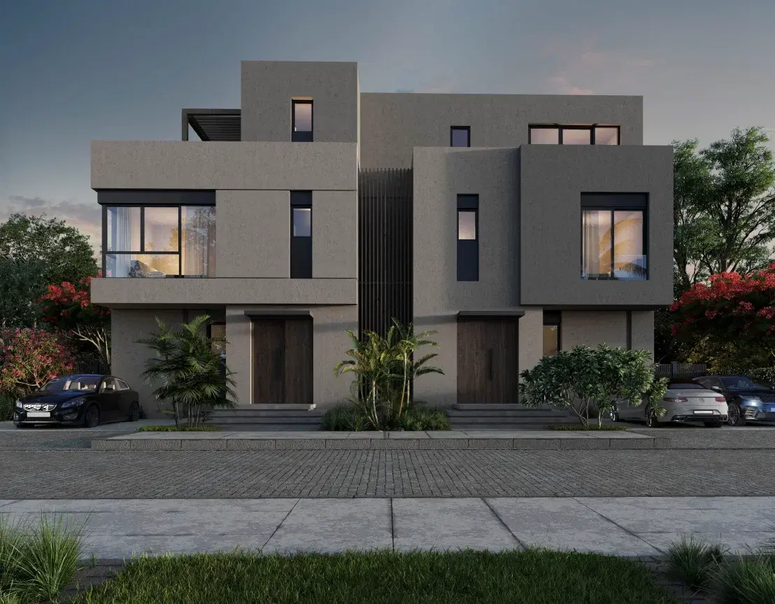 Twinhouse for sale in The Valleys Mostakbal City 218 sqm
