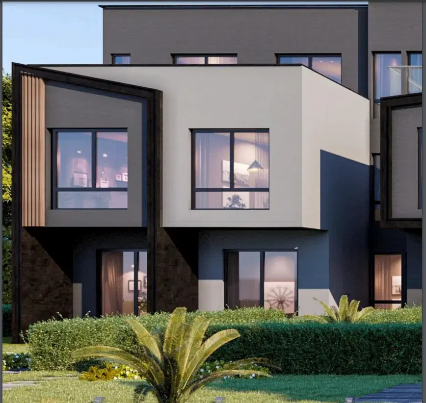 Townhouse for sale in The RIDGE Villas Mostakbal City 205 sqm