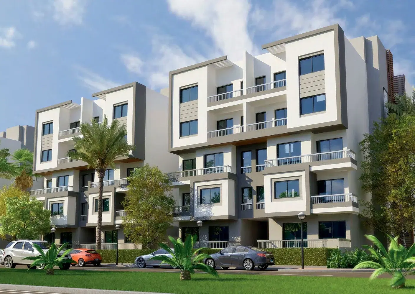 Apartment for sale in Jayd New Cairo, 210 sqm, 3 bedrooms
