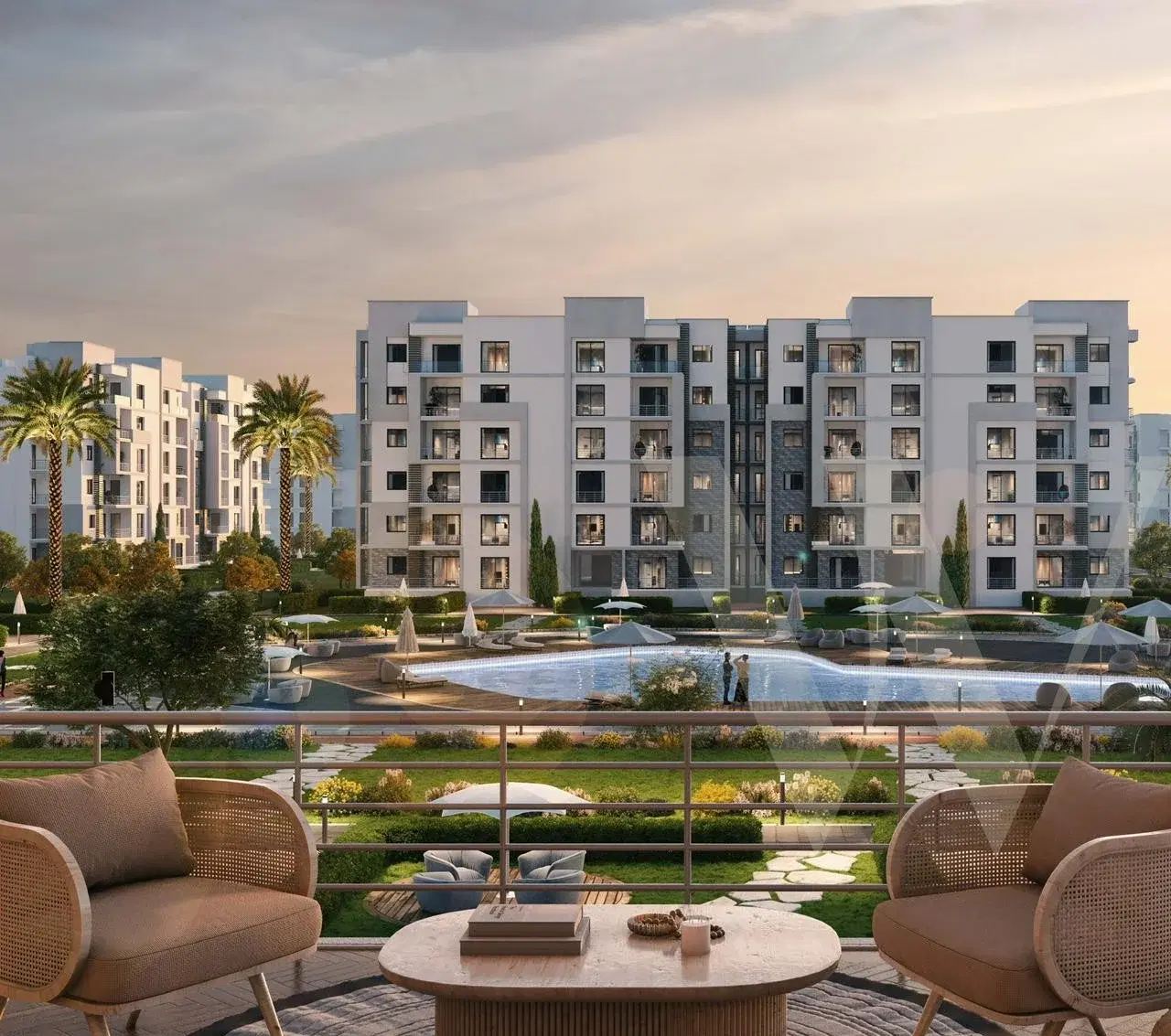 Apartment for sale in Westview Residence New Zayed 140 sqm