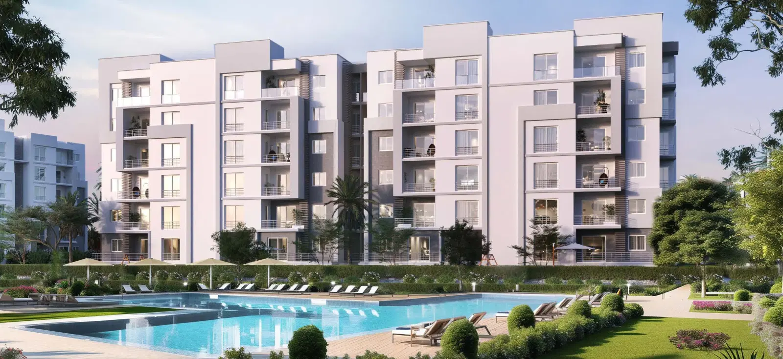 Apartment for sale in Westview Residence New Zayed 140 sqm