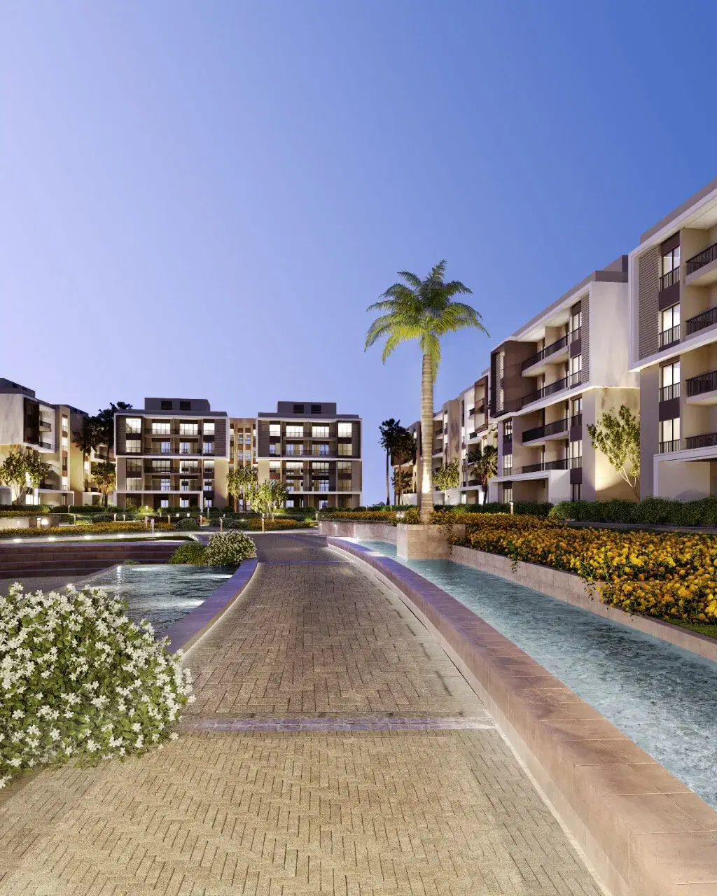 Duplex for sale in Moon Residences New Cairo 178 sqm