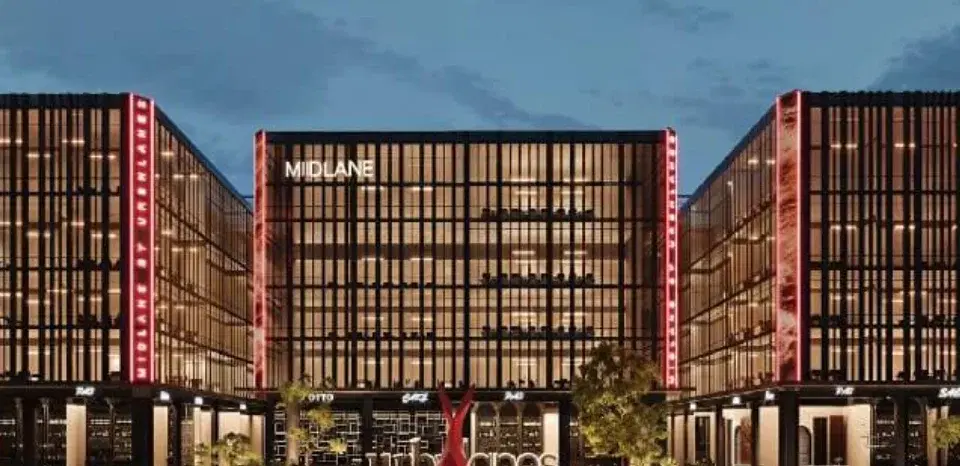 Office for sale in Midlane 2 New Cairo - 83 sqm finished unit