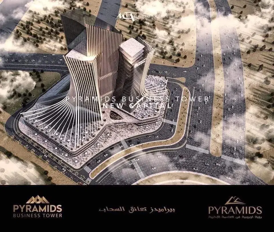 Office for sale in Pyramids Business Tower New Capital 45 sqm
