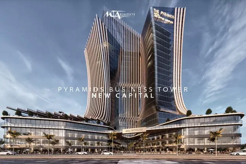Office for sale in Pyramids Business Tower New Capital 45 sqm