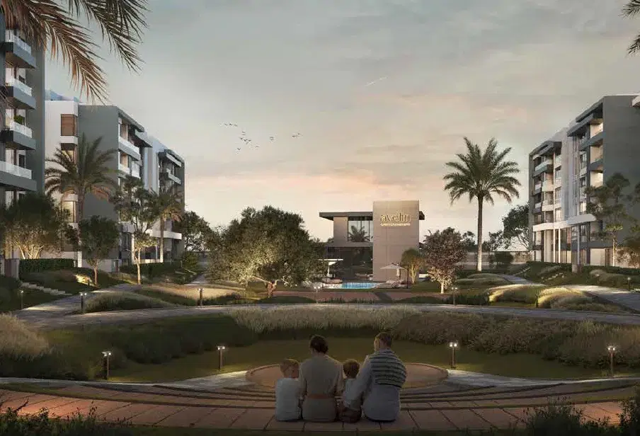 Apartment for sale in Avelin New Cairo - 124 sqm