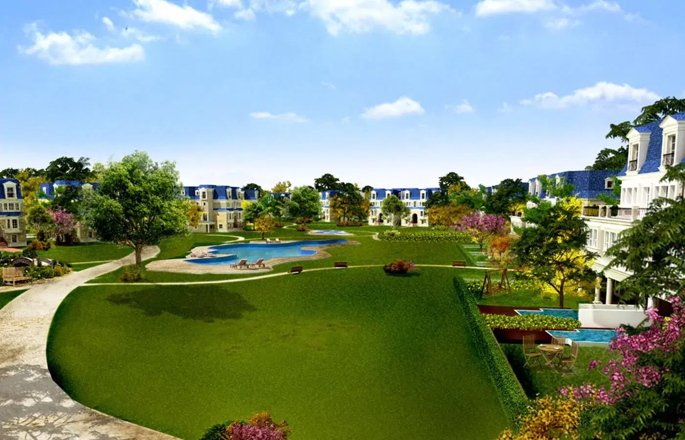 Penthouse for sale in Mountain View Hyde Park New Cairo 166 sqm