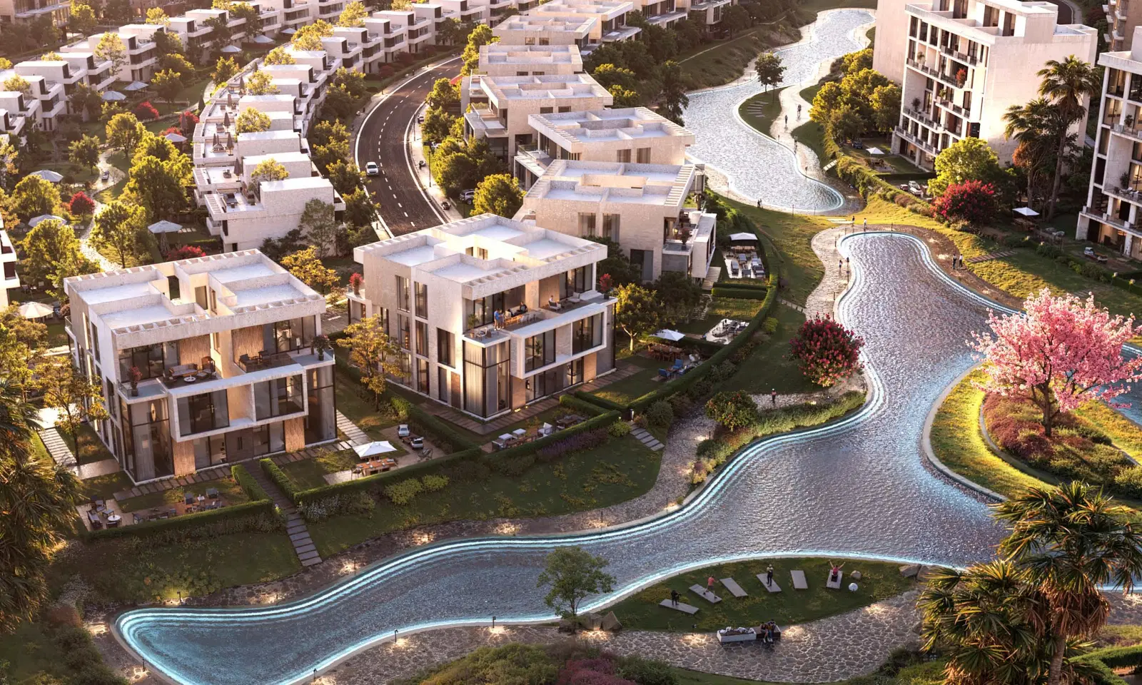 شقة للبيع في ذا كريست القاهرة الجديدة ١٣٥ متر