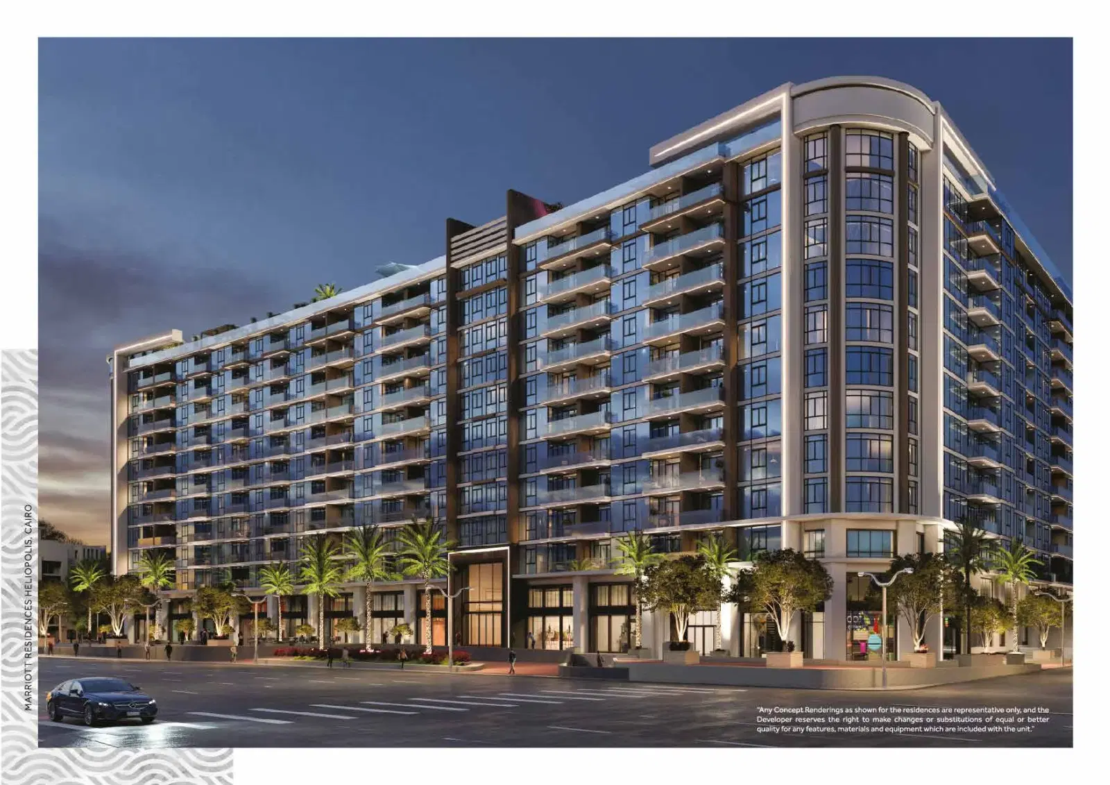 185 sqm Apartment for sale in Marriott Residences Heliopolis by A Capital Holding
