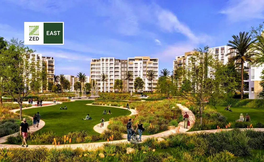شقة 3 غرف للبيع في Zed East التجمع الخامس بمساحة 139 متر