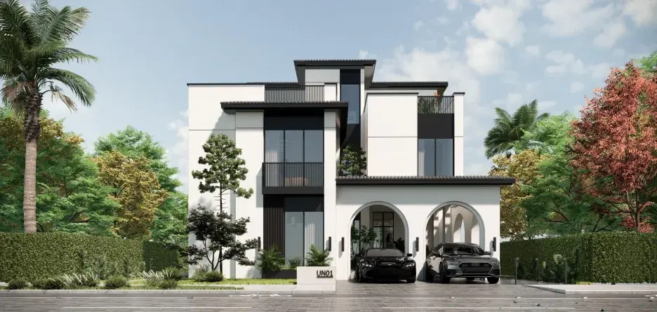 4-Bedroom Villa for Sale in At East (Future City) — Core & Shell, Delivery 2028