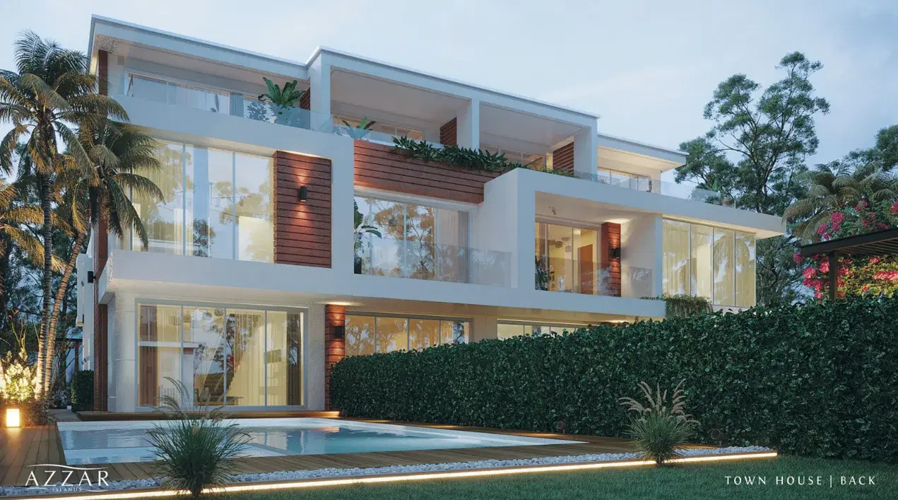 Mid-Unit Townhouse for Sale in Azzar Island, Ras El Hekma — North Coast