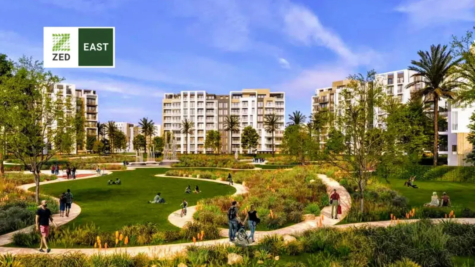 Apartment for Sale in ZED East Fifth Settlement with Open View 139 sqm