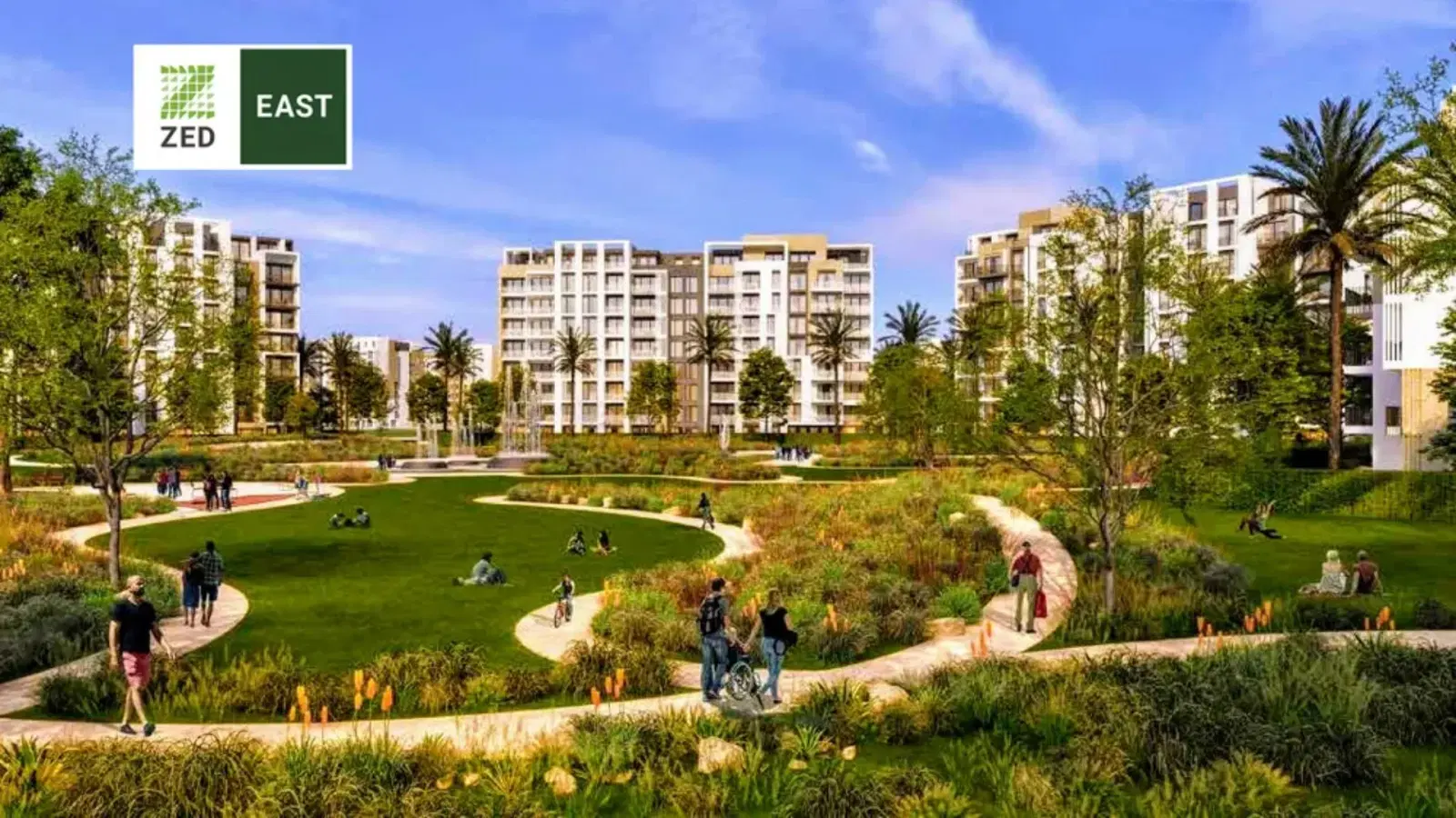 Apartment for Sale in ZED East Fifth Settlement with Open View 139 sqm