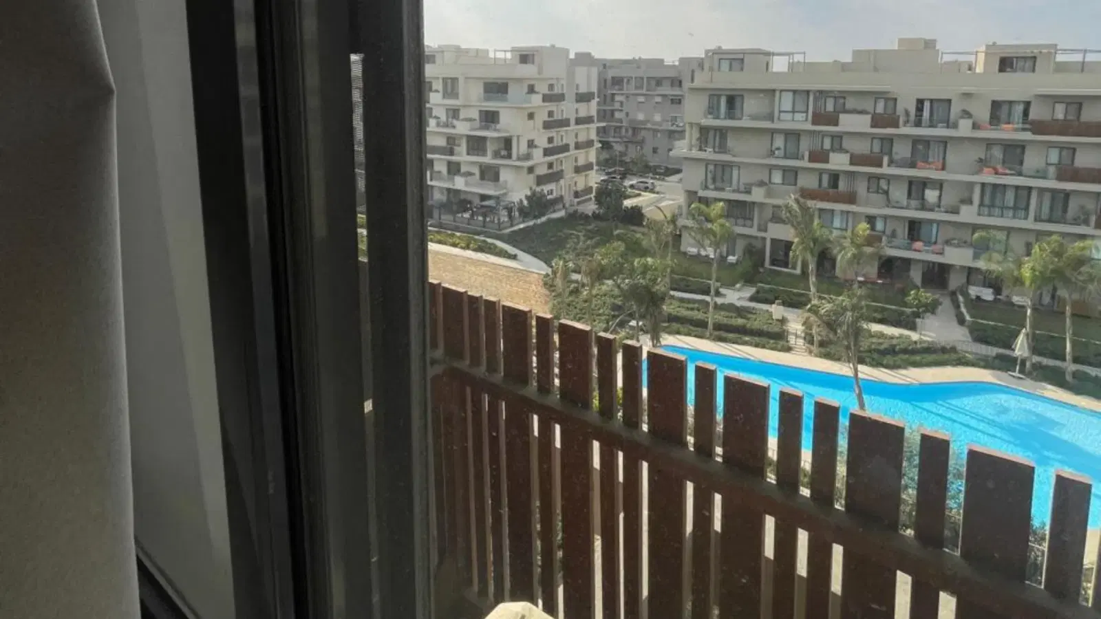 Lowest rent for a furnished apartment with kitchen and AC, 3 rooms, open view in Sodic Villette