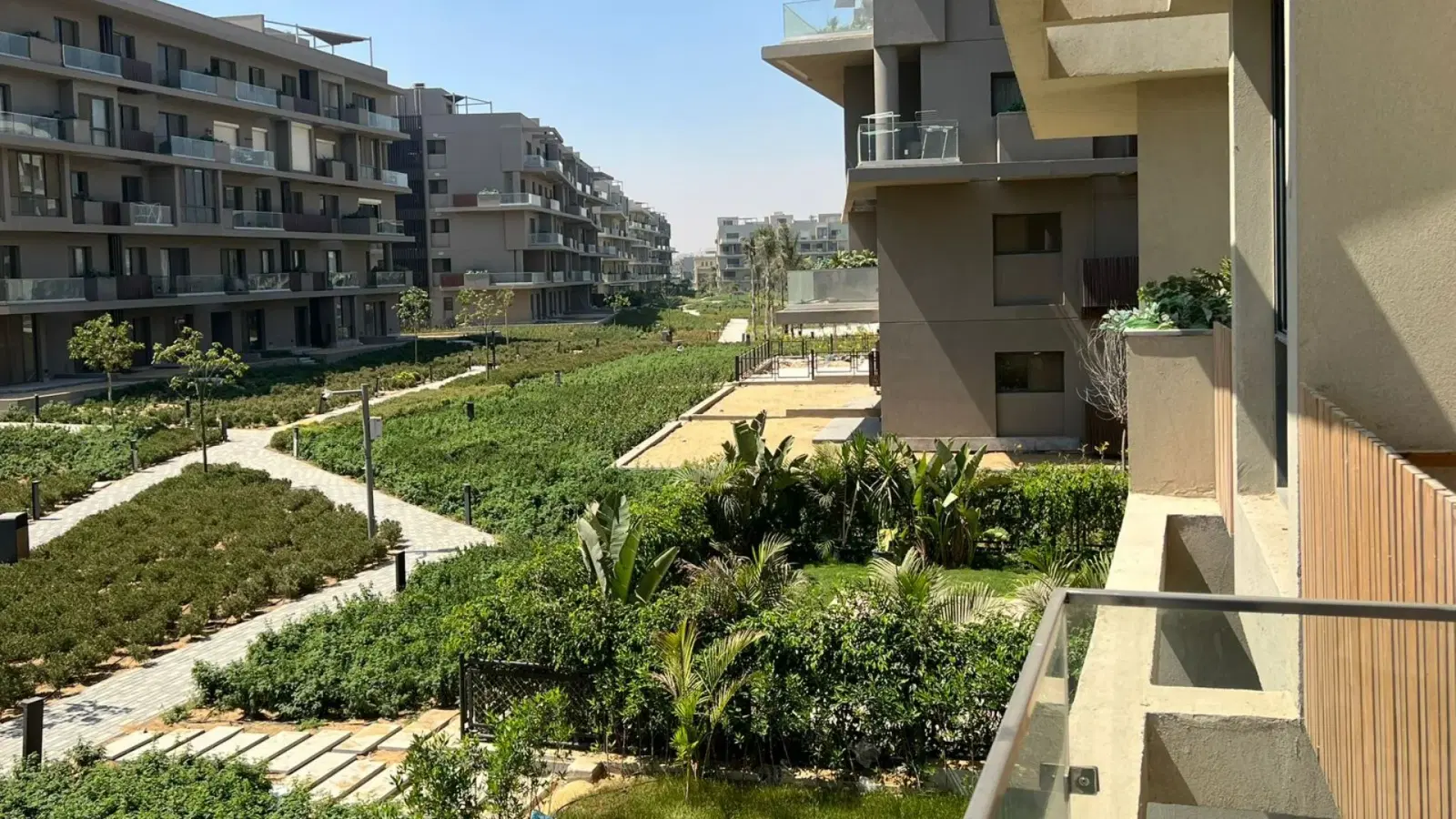 Lowest rent for a furnished apartment with kitchen and AC, 3 rooms, open view in Sodic Villette