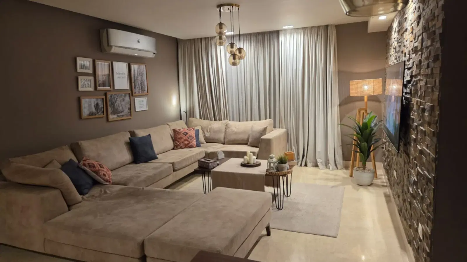 Furnished hotel apartment for sale near Mivida with ultra luxury finishing