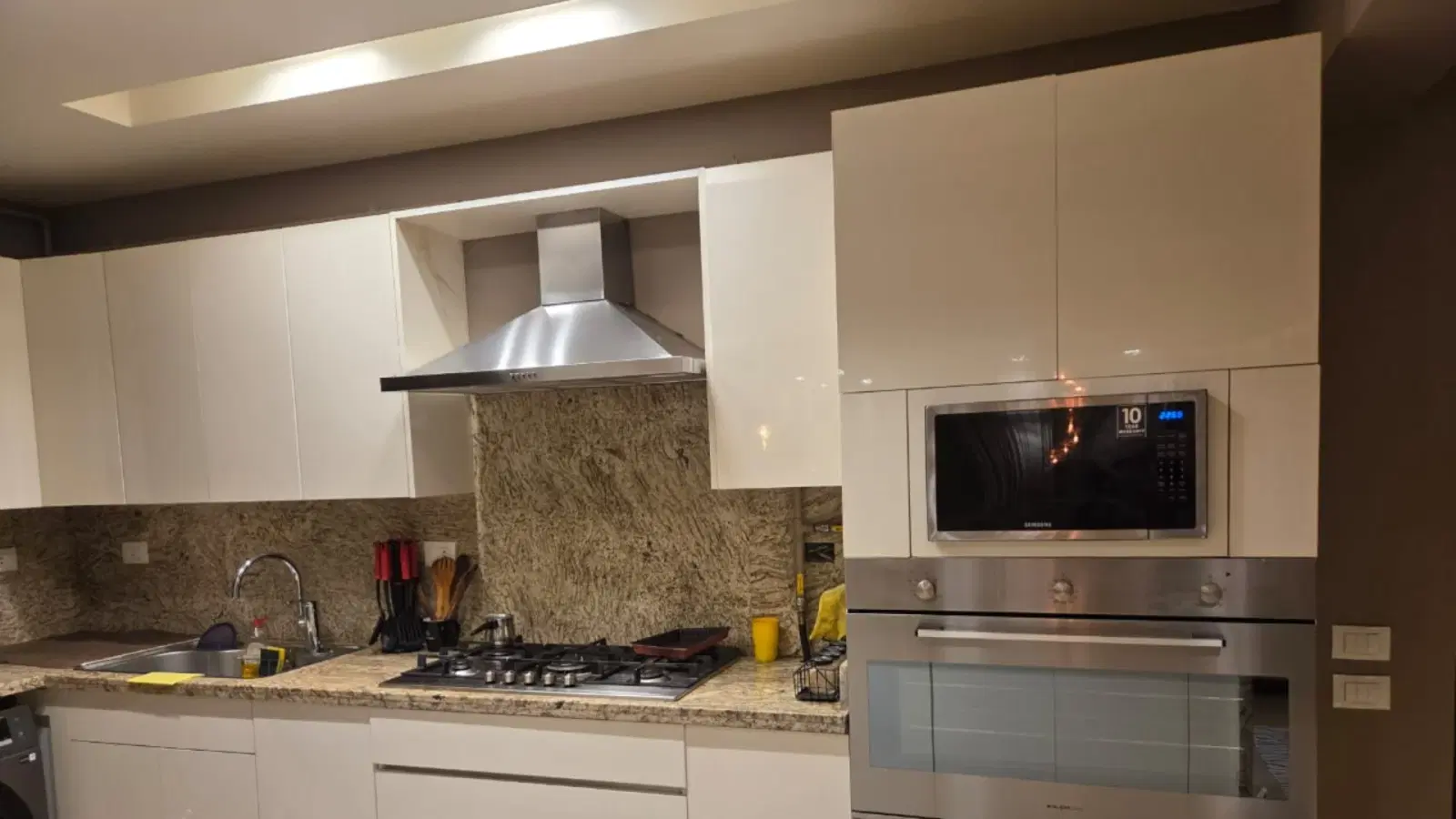 Furnished hotel apartment for sale near Mivida with ultra luxury finishing